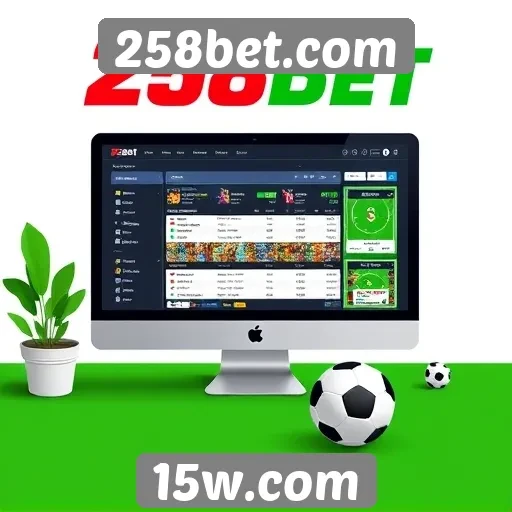 Análise da interface do usuário do 258bet.com